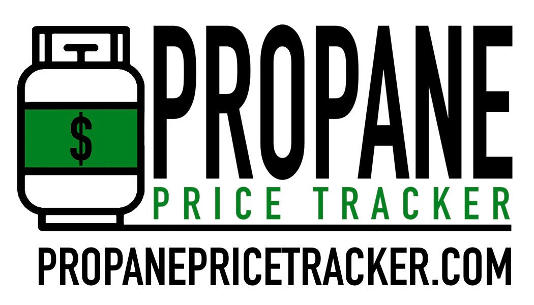 Track propane prices near you Propane Price Tracker website preview showing propane tank logo and pricing tool